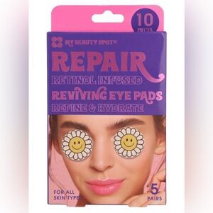 MY BEAUTY SPOT
REPAIR
RETINOL INFUSED
REVIVING EYE PADS REFINE & HYDRATE, NEW